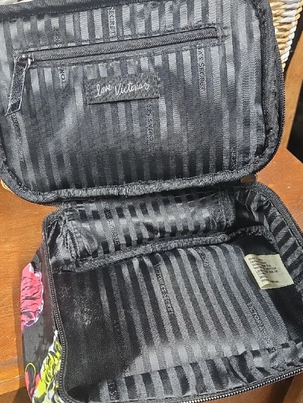 Victorias Secret black victoria floral